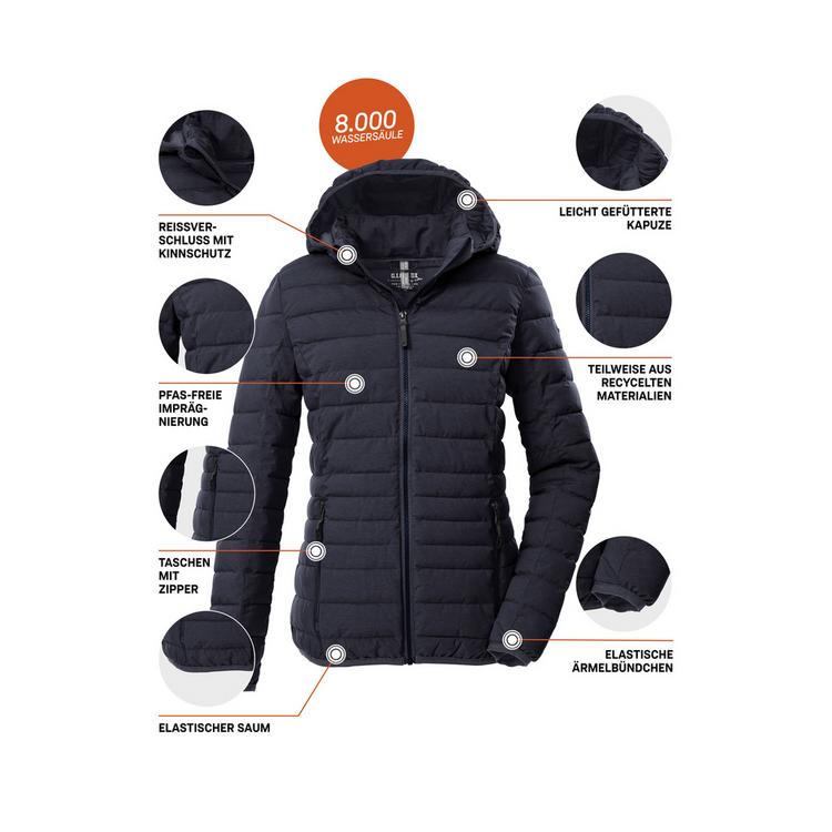 G.I.G.A. DX by killtec G.I.G.A. DX by killtec GW 49 WMN QLTD JCKT Softshelljacke Damen - Blau3044 - 3 | SportScheck