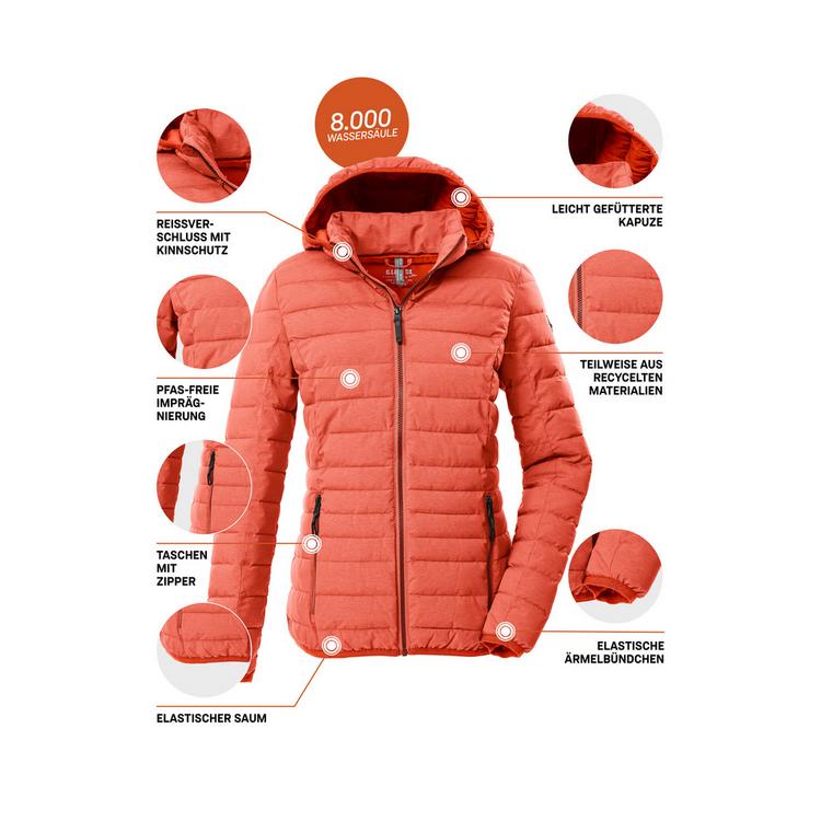 G.I.G.A. DX by killtec G.I.G.A. DX by killtec GW 49 WMN QLTD JCKT Softshelljacke Damen - Rose4013 - 3 | SportScheck