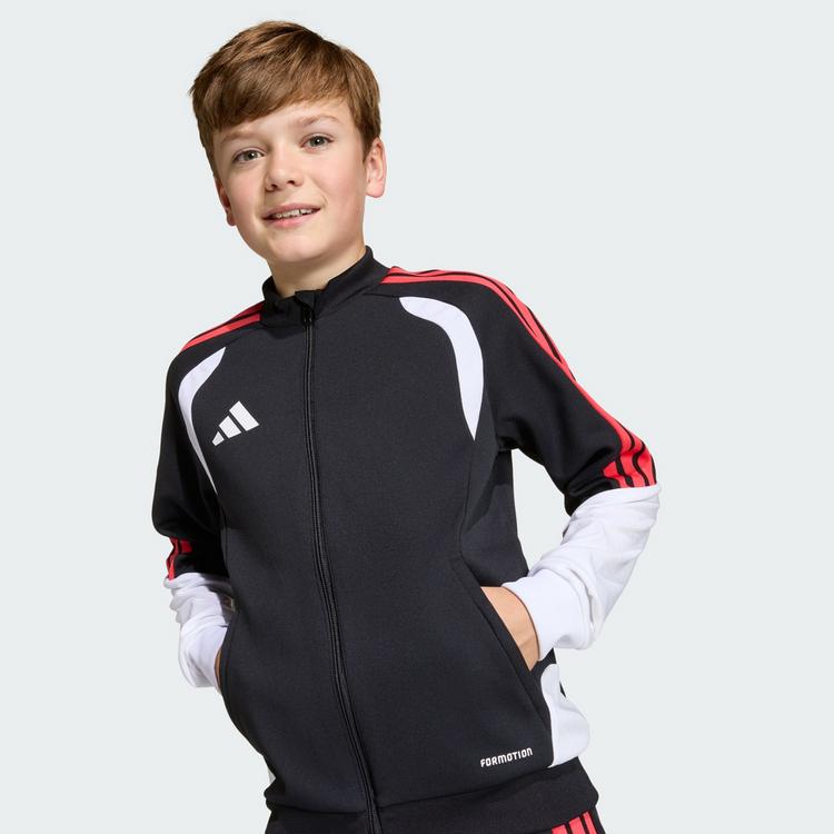adidas adidas Tiro 26 Competition Track Top Trainingsanzug Kinder - Black / Semi Lucid Red - 0 | SportScheck