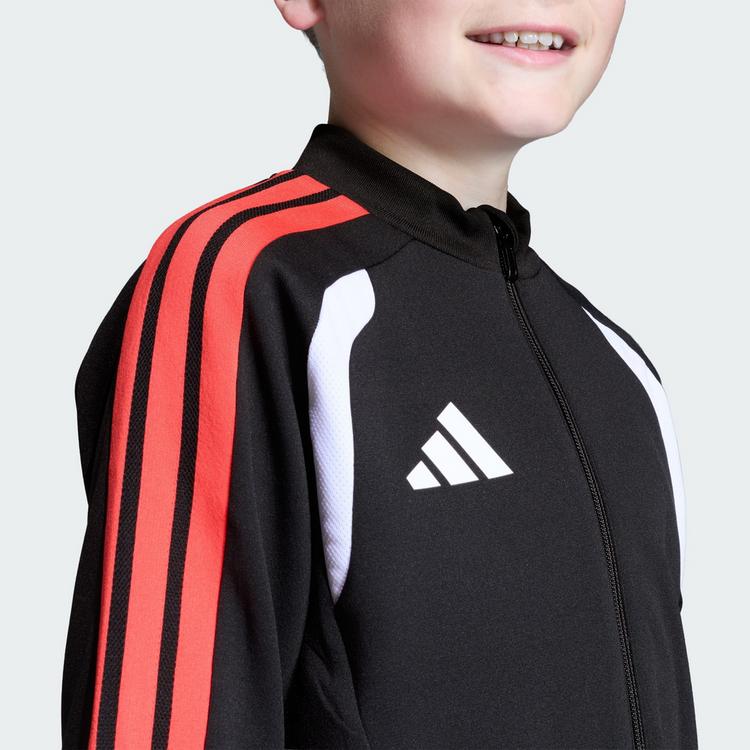 adidas adidas Tiro 26 Competition Track Top Trainingsanzug Kinder - Black / Semi Lucid Red - 1 | SportScheck
