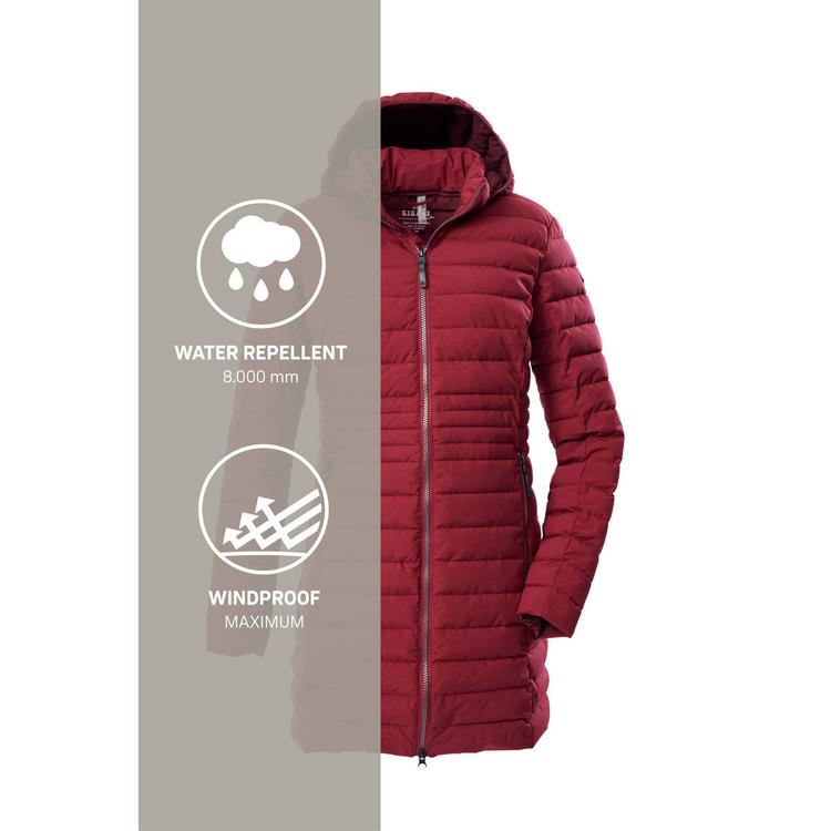 G.I.G.A. DX by killtec G.I.G.A. DX by killtec GW 77 WMN QLTD PRK_Bacarya Funktionsmantel Damen - Rot4517 - 5 | SportScheck