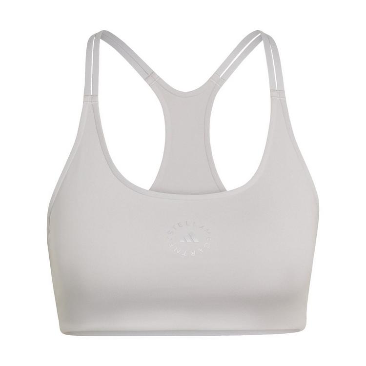 adidas adidas adidas by Stella McCartney Running Mini Croptop Damen - Light Solid Grey - 0 | SportScheck