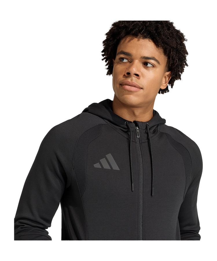 adidas adidas Tiro Travel Hoody Funktionssweatshirt Herren - schwarz - 2 | SportScheck