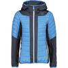 CMP JACKET FIX HOOD Fleecejacke Damen - Blau