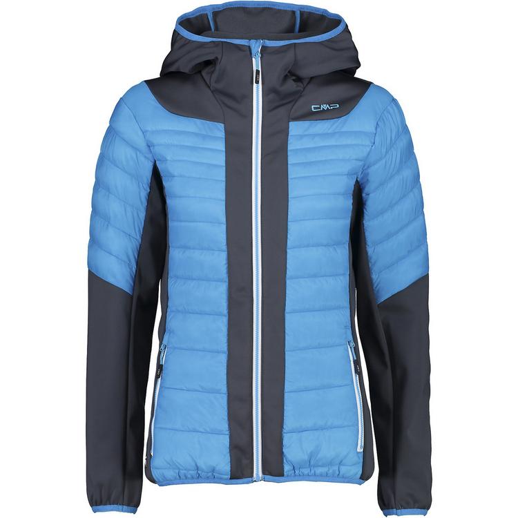 CMP CMP JACKET FIX HOOD Fleecejacke Damen - Blau - 0 | SportScheck
