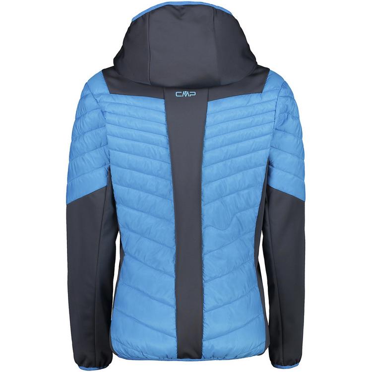 CMP CMP JACKET FIX HOOD Fleecejacke Damen - Blau - 0 | SportScheck