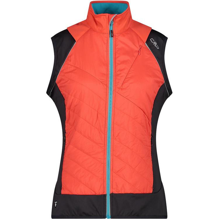 CMP CMP mit abnehmbaren &Auml;rmeln Softshelljacke Damen - Dunkelorange - 1 | SportScheck