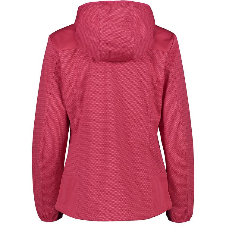 CMP CMP mit Kapuze Softshelljacke Damen - Rot - 0 | SportScheck
