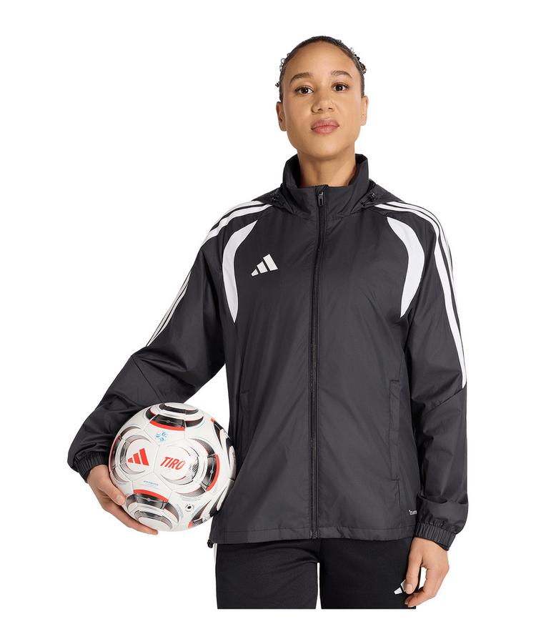 adidas adidas Tiro 26 League Windjacke Damen Regenjacke Damen - schwarzweiss - 0 | SportScheck