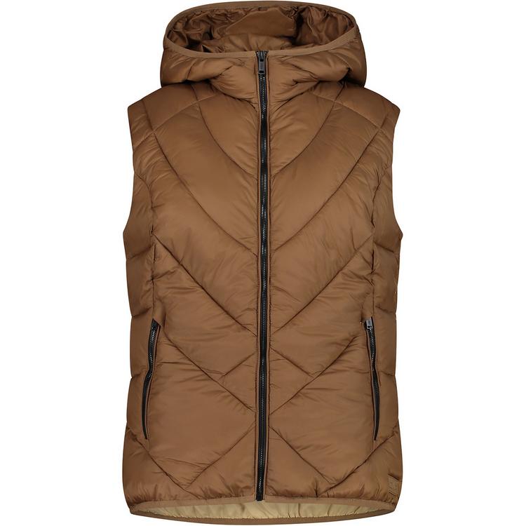 CMP CMP Fix Hood Outdoorweste Damen - Camel - 0 | SportScheck