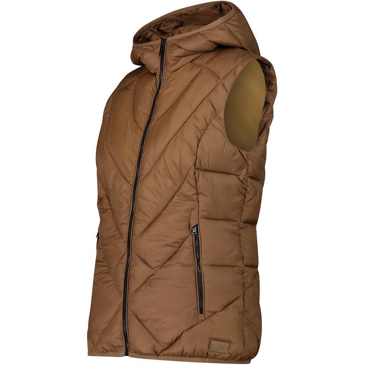 CMP CMP Fix Hood Outdoorweste Damen - Camel - 1 | SportScheck