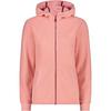 CMP Fleecematerial Hoodie Damen - Fire Red