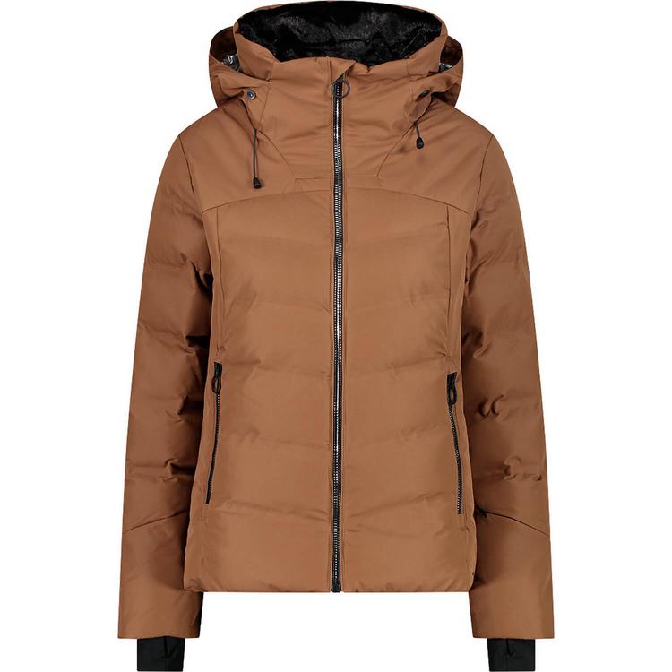 CMP CMP Fix Hood Skijacke Damen - Braun - 0 | SportScheck