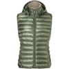 Wellensteyn Italy Vest Hood Outdoorjacke Damen - Dunkeloliv