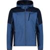 CMP Herren Jacket Fix Hood Funktionsjacke Herren - Blau