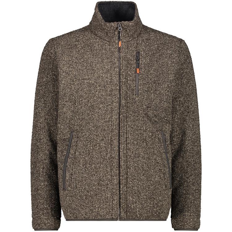 CMP CMP Man Jacket Fleecejacke Herren - Dunkelbraun655 - 0 | SportScheck