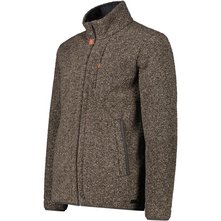 CMP CMP Man Jacket Fleecejacke Herren - Dunkelbraun655 - 4 | SportScheck