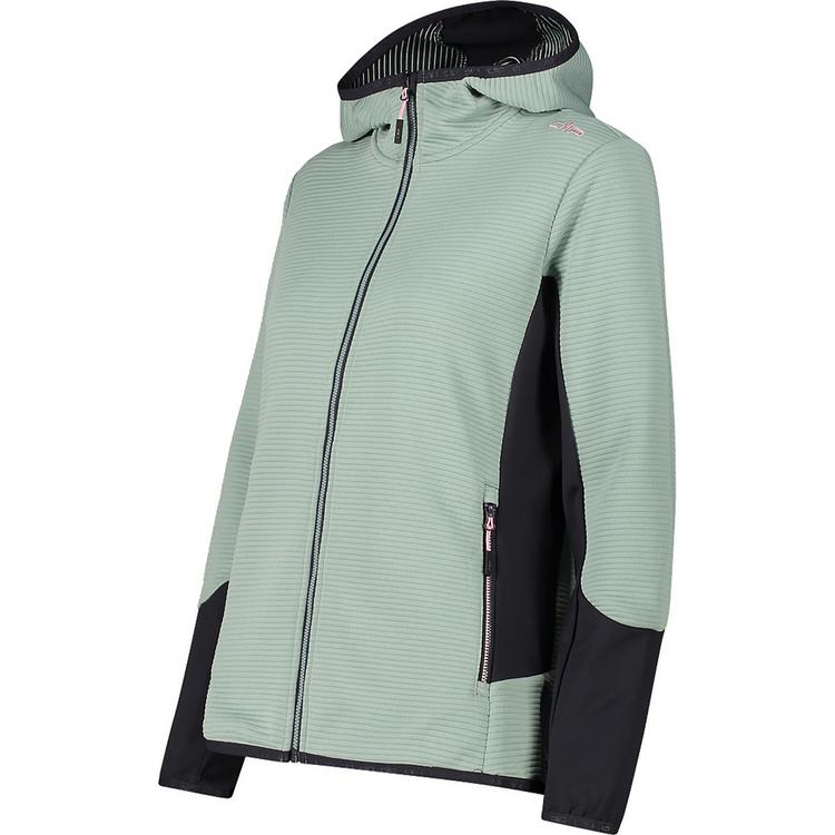 CMP CMP Woman Fix Hood Hoodie Damen - Hellgr&uuml;n229 - 1 | SportScheck
