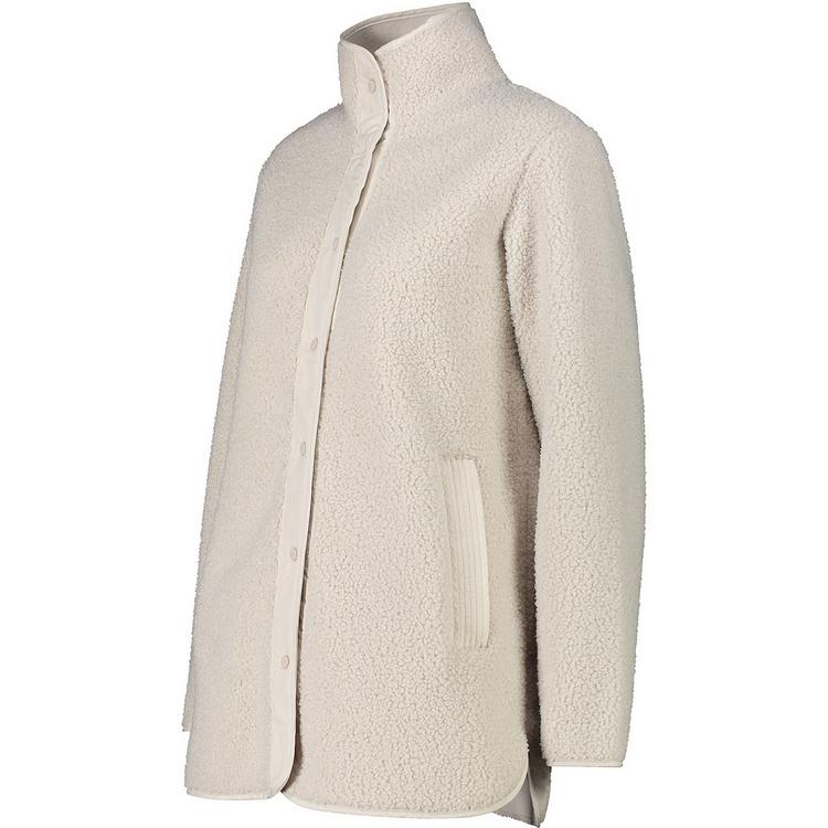 CMP CMP LONG JACKET Fleecejacke Damen - Perlwei&szlig;948 - 1 | SportScheck