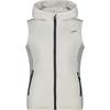 CMP VEST HYBRID FIX HOOD Hoodie Damen - Wei&szlig;956