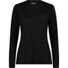 CMP T-SHIRT Langarmshirt Damen - Schwarz011