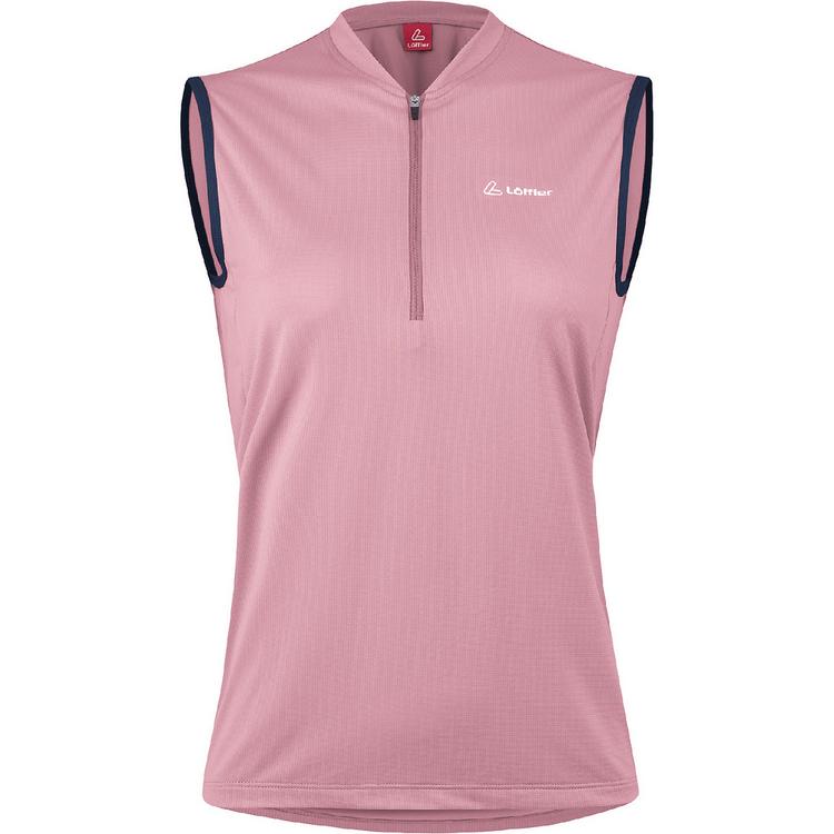 L&ouml;ffler L&ouml;ffler BIKE SLEEVELESS SHIRT HZ PLA Trikot Damen - Terra523 - 0 | SportScheck