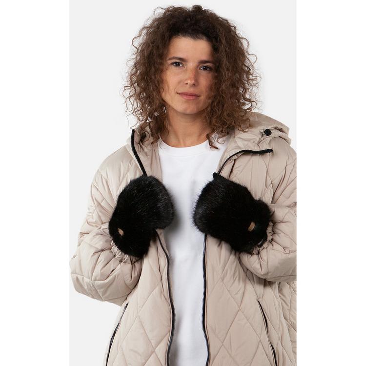 Barts Barts Fur Mitts Handschuh Damen - Schwarz01101 - 0 | SportScheck