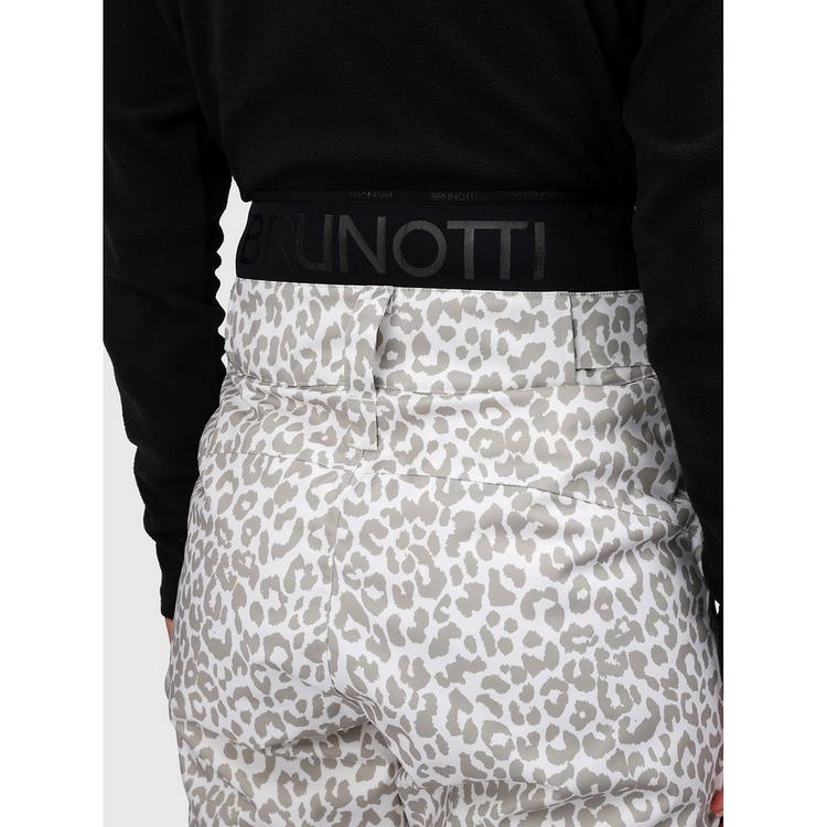 Brunotti Brunotti Whitewater-Print Wo Snow Pants Skihose Damen - Wei&szlig; - 5 | SportScheck