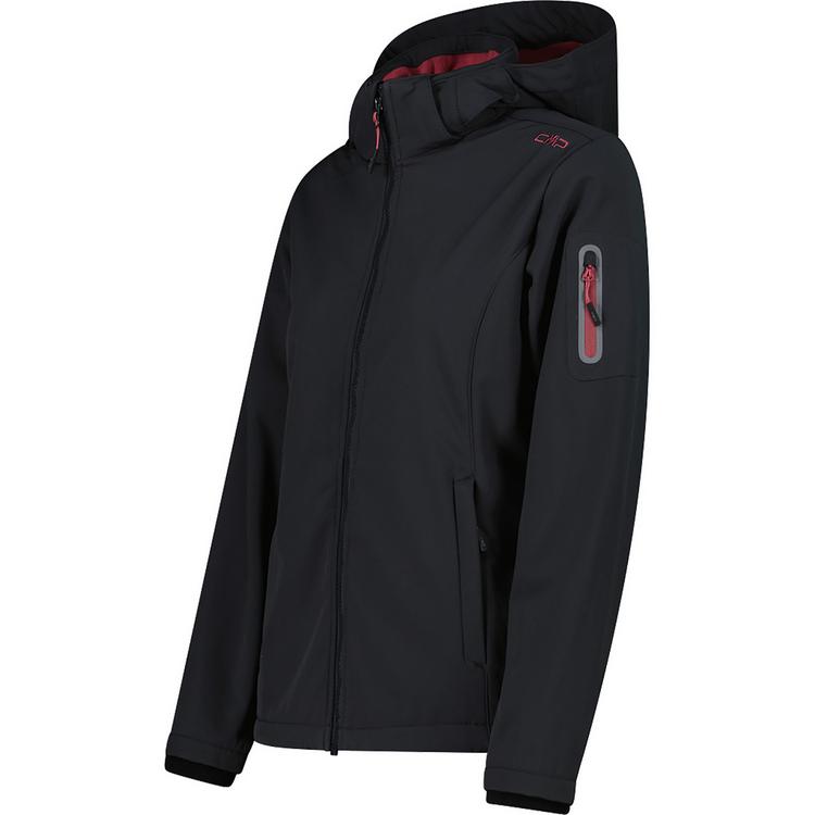 CMP CMP JACKET ZIP HOOD Softshelljacke Damen - Anthrazit053 - 1 | SportScheck