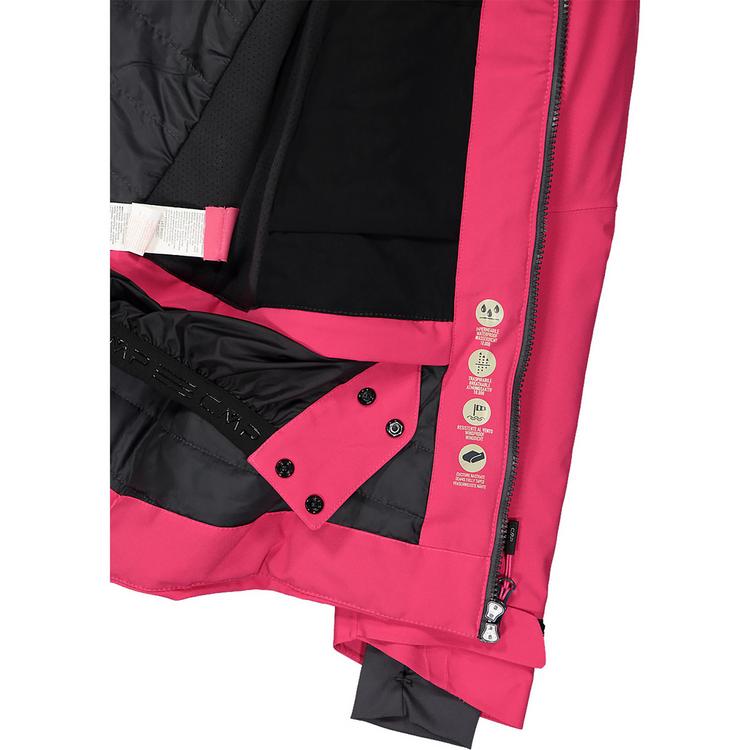 CMP CMP JACKET FIX HOOD Skijacke Damen - Dunkelrot4290 - 3 | SportScheck