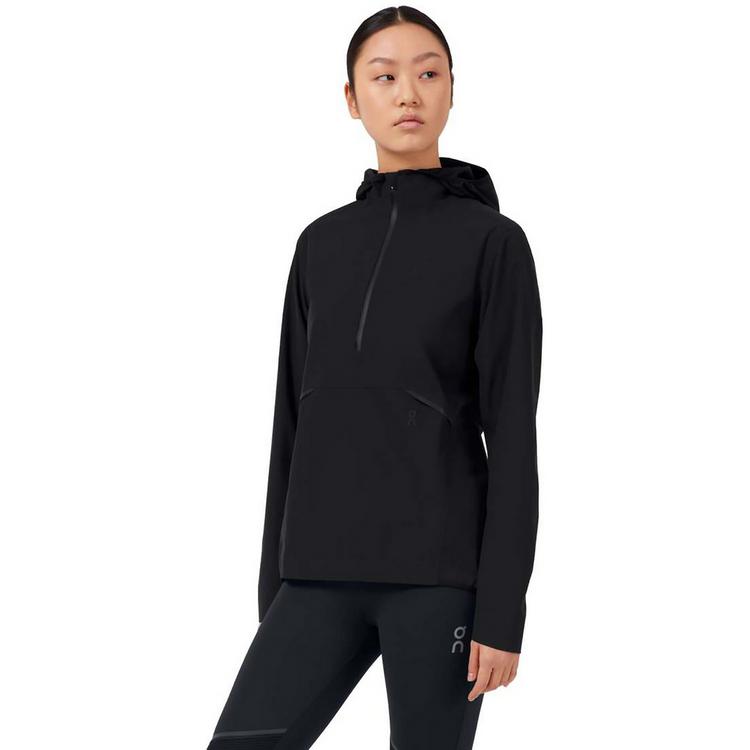 On On Schlupfanorak Waterproof Funktionsjacke Damen - Schwarz - 0 | SportScheck