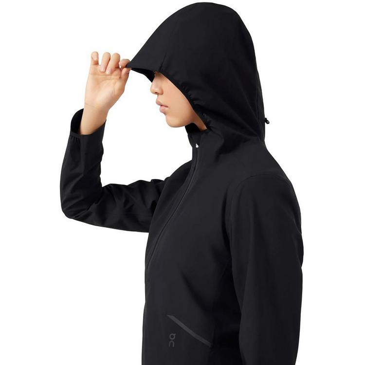 On On Schlupfanorak Waterproof Funktionsjacke Damen - Schwarz - 9 | SportScheck