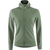 L&ouml;ffler W ZIP-HOODY TECH-MERINO Langarmshirt Damen - Gr&uuml;n2067
