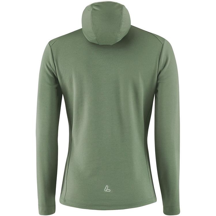 L&ouml;ffler L&ouml;ffler W ZIP-HOODY TECH-MERINO Langarmshirt Damen - Gr&uuml;n2067 - 0 | SportScheck