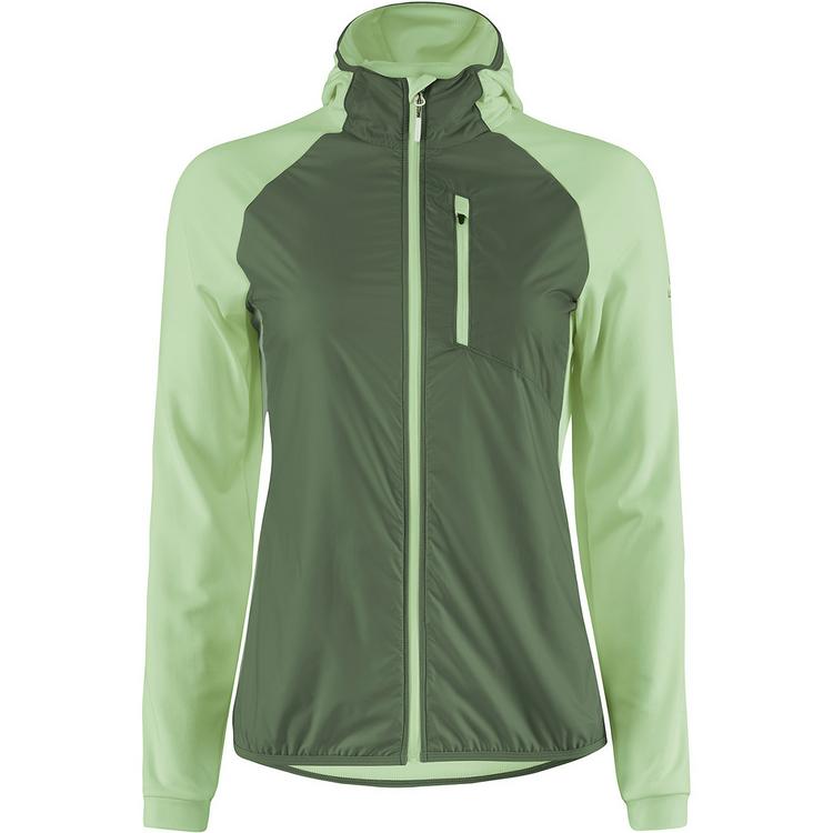 L&ouml;ffler L&ouml;ffler W ZIP-HOODY WINDFLEECE TS Skijacke Damen - Hellgr&uuml;n221 - 0 | SportScheck