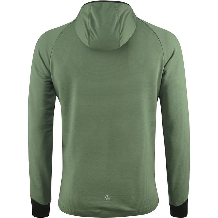 L&ouml;ffler L&ouml;ffler M ZIP-HOODY TECH-MERINO Langarmshirt Herren - Gr&uuml;n2067 - 0 | SportScheck