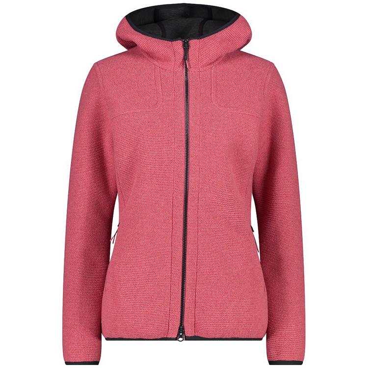 CMP CMP W JACKET FIX HOOD X Softshelljacke Damen - Rose - 0 | SportScheck