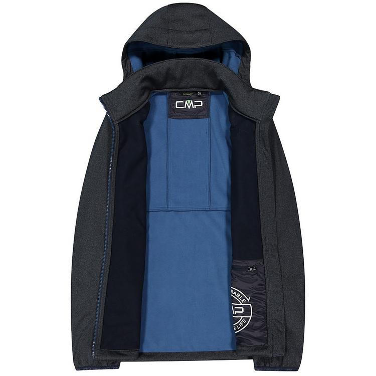 CMP CMP M JACKET ZIP HOOD VI T-Shirt Damen - Blau - 2 | SportScheck