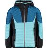 CMP HYBRID JACKET FIX HOOD Funktionsjacke Kinder - Hellblau