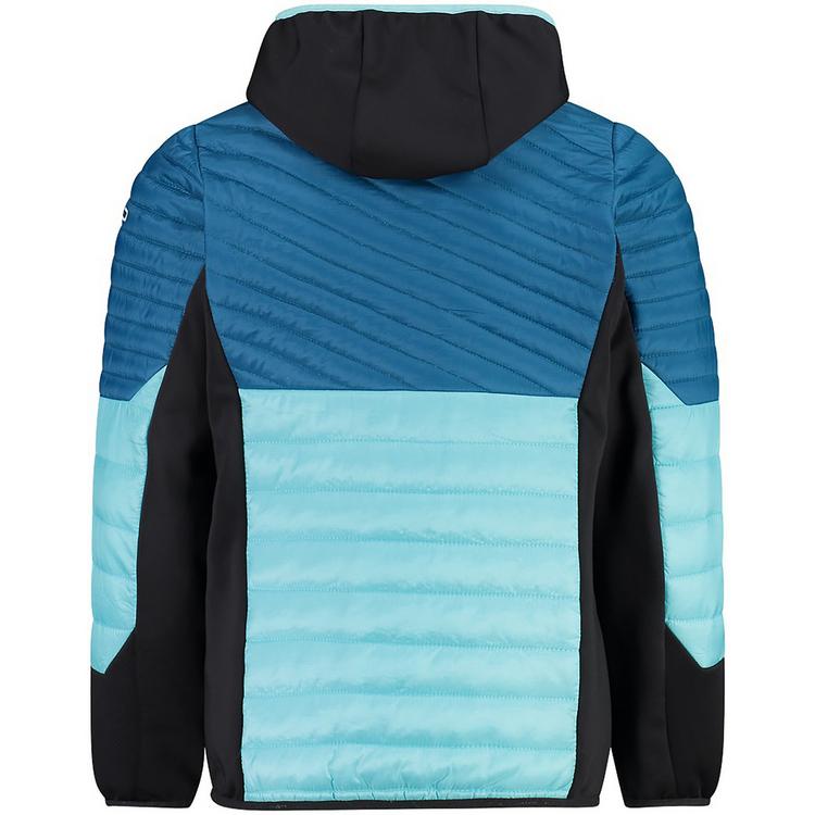 CMP CMP HYBRID JACKET FIX HOOD Funktionsjacke Kinder - Hellblau - 0 | SportScheck