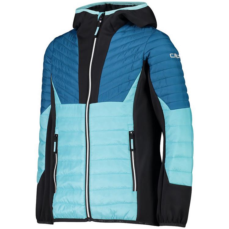 CMP CMP HYBRID JACKET FIX HOOD Funktionsjacke Kinder - Hellblau - 1 | SportScheck