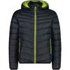 CMP M JACKET SNAPS HOOD Funktionsjacke Herren - Anthrazit