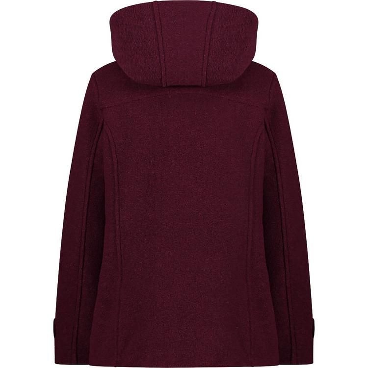 CMP CMP W JACKET FIX HOODWOOLTECH Fleecejacke Damen - Pflaume - 0 | SportScheck