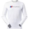 Berghaus M BIG LOGO LS TEE Langarmshirt Herren - Wei&szlig;