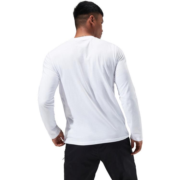 Berghaus Berghaus M BIG LOGO LS TEE Langarmshirt Herren - Wei&szlig; - 4 | SportScheck