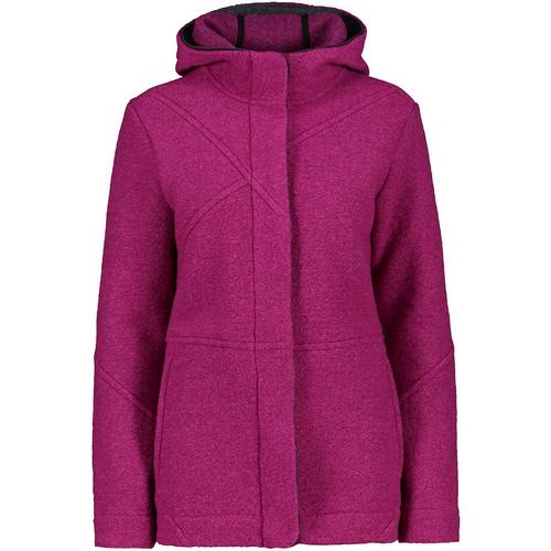 CMP W JACKET FIX HOOD Fleecejacke Damen