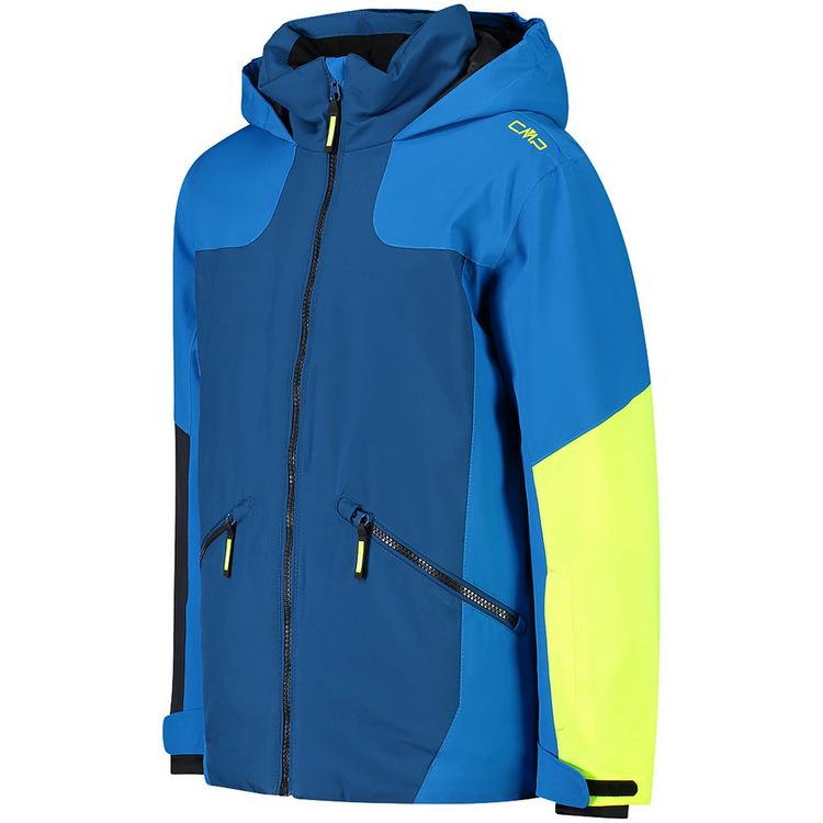 CMP CMP JACKET FIX HOOD TWILL II Skijacke Kinder - Petrol - 2 | SportScheck