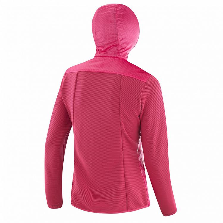 L&ouml;ffler L&ouml;ffler W HOODED HYBRIDJACKET SPEED PL ACTIVE Softshelljacke Damen - Rot - 0 | SportScheck