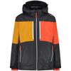CMP JACKET SNAPS HOOD TWILL Skijacke Kinder - Anthrazit