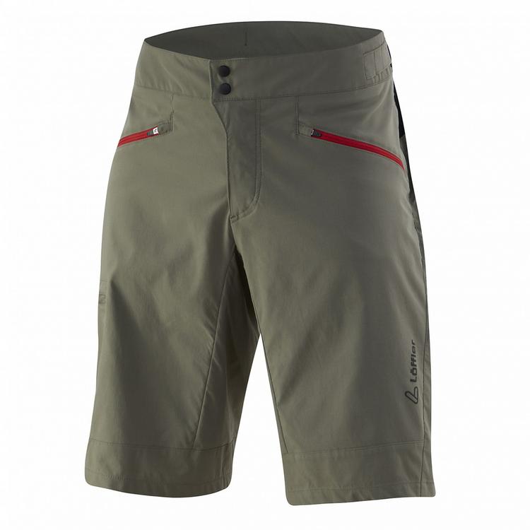 L&ouml;ffler L&ouml;ffler M BIKE SHORTS PYCE-G CSL Fahrradshorts Herren - Oliv - 0 | SportScheck
